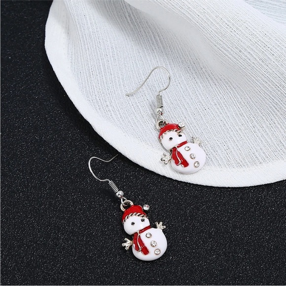 Women Christmas Hook Drop Dangle Earring Charm eardrop Jewelry Xmas Party - Picture 3 of 8